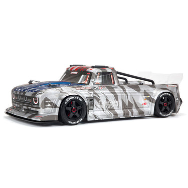 Arrma ARA7615V2T2 Infraction V2 1/7 6S BLX Street Basher RC Car (Silver)